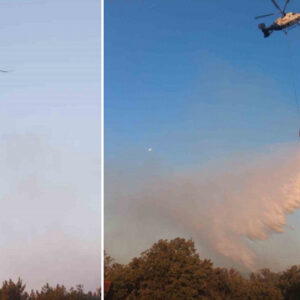 edirnede orman yanginina havadan mudahale basladi UqNbRtNQ