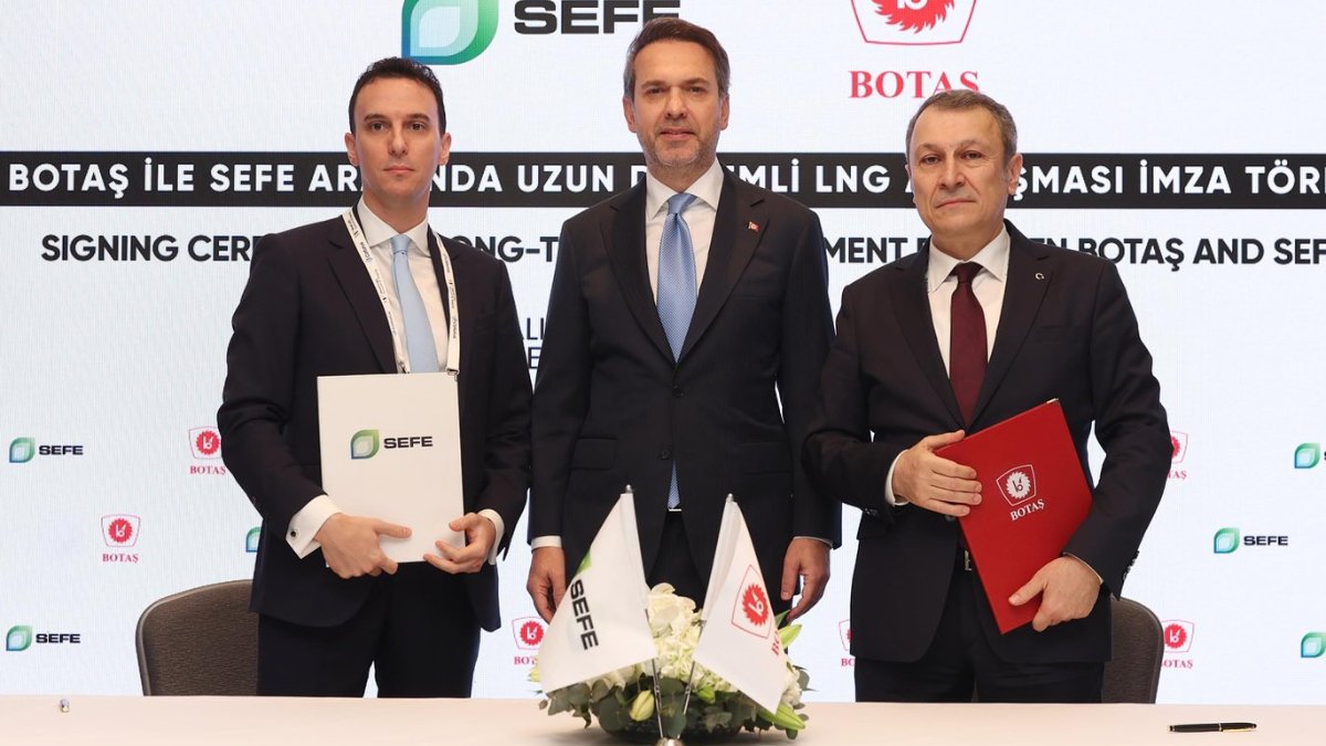 BOTAŞ, ENI ve SEFE ile LNG anlaşması imzaladı